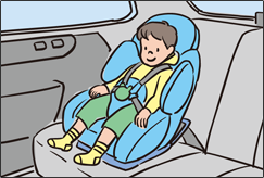 Child seat for infants
